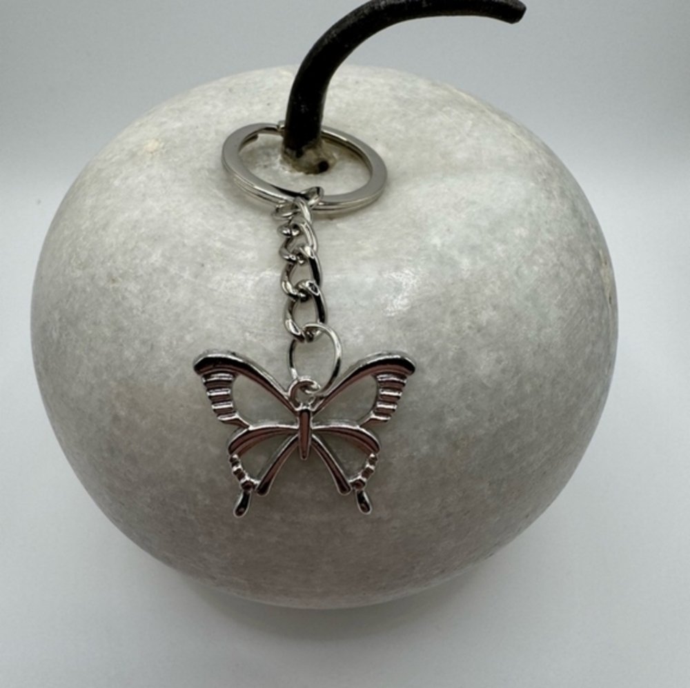 Butterfly Keychain‎ Purse Charm, Key Holder NWT